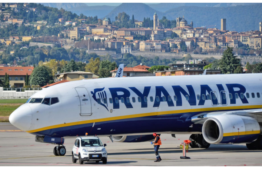 Volo in ritardo Ryanair da Torino a Bari